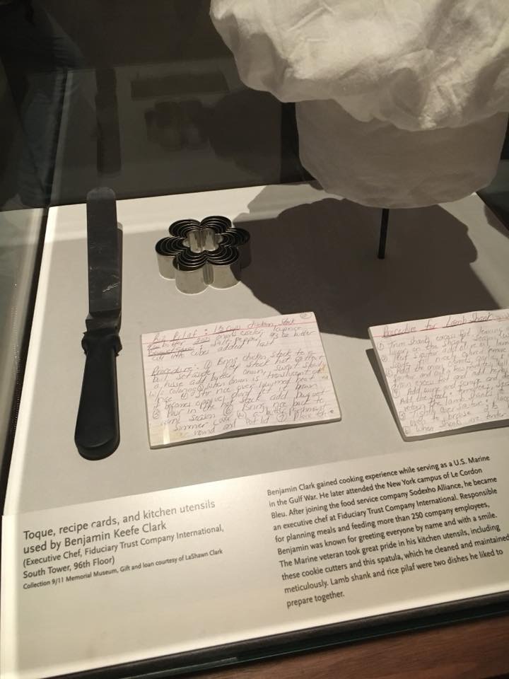 911-museum This picture was taken in the 9/11 museum, it is one of the chefs that perished that day.