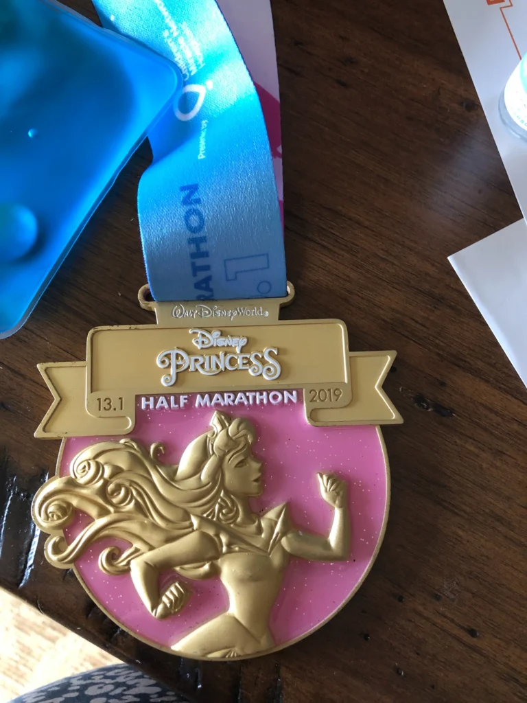 half-marathon Photo of half marathon Disney Princess 2019 - My original goal was reached, I got a medal, but more importantly I leaned on God thru it all