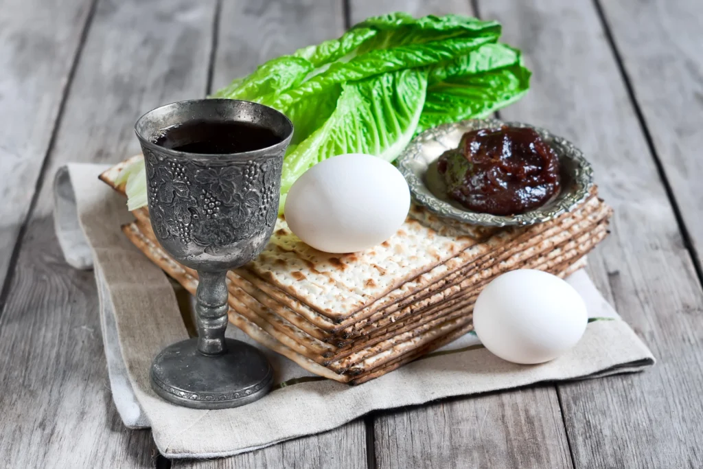 passover And they ate the passover meal...