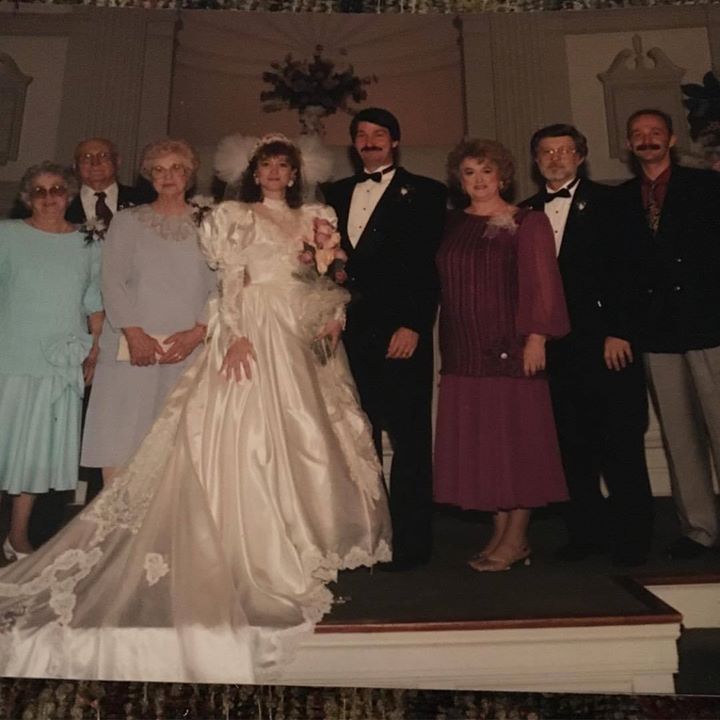 wedding From my Wedding Day...only two are still living today