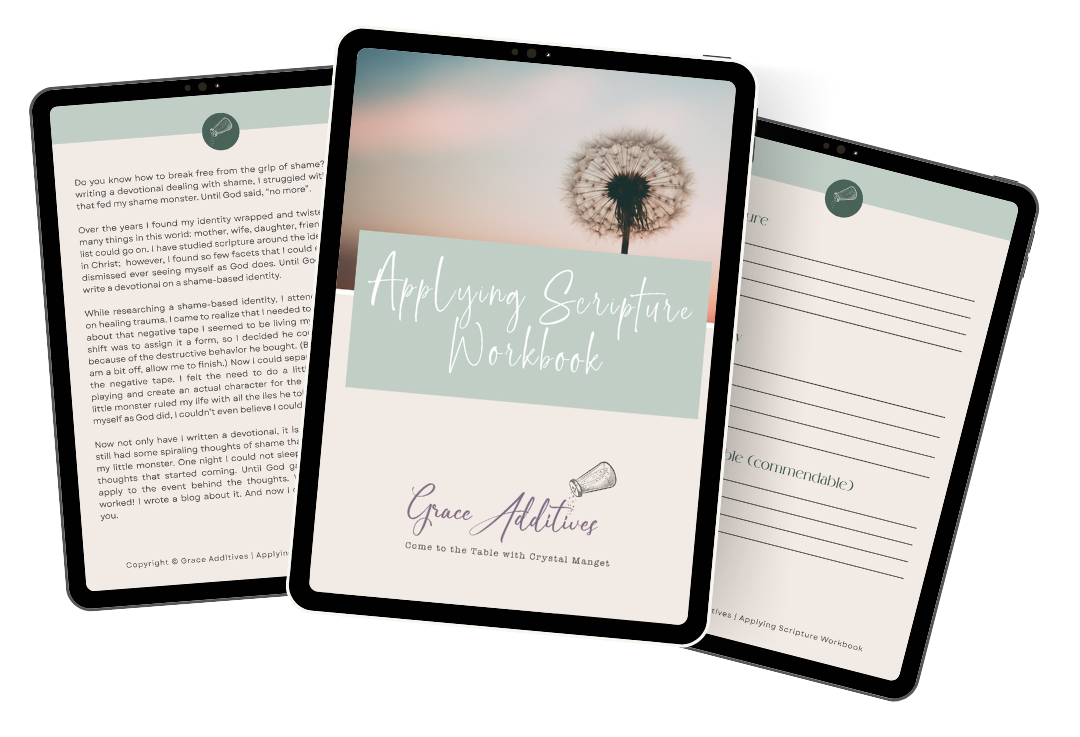 Get your free Shame-Free Invitation To Your Identity In Christ devotional to help you stand strong in who you are in Christ.