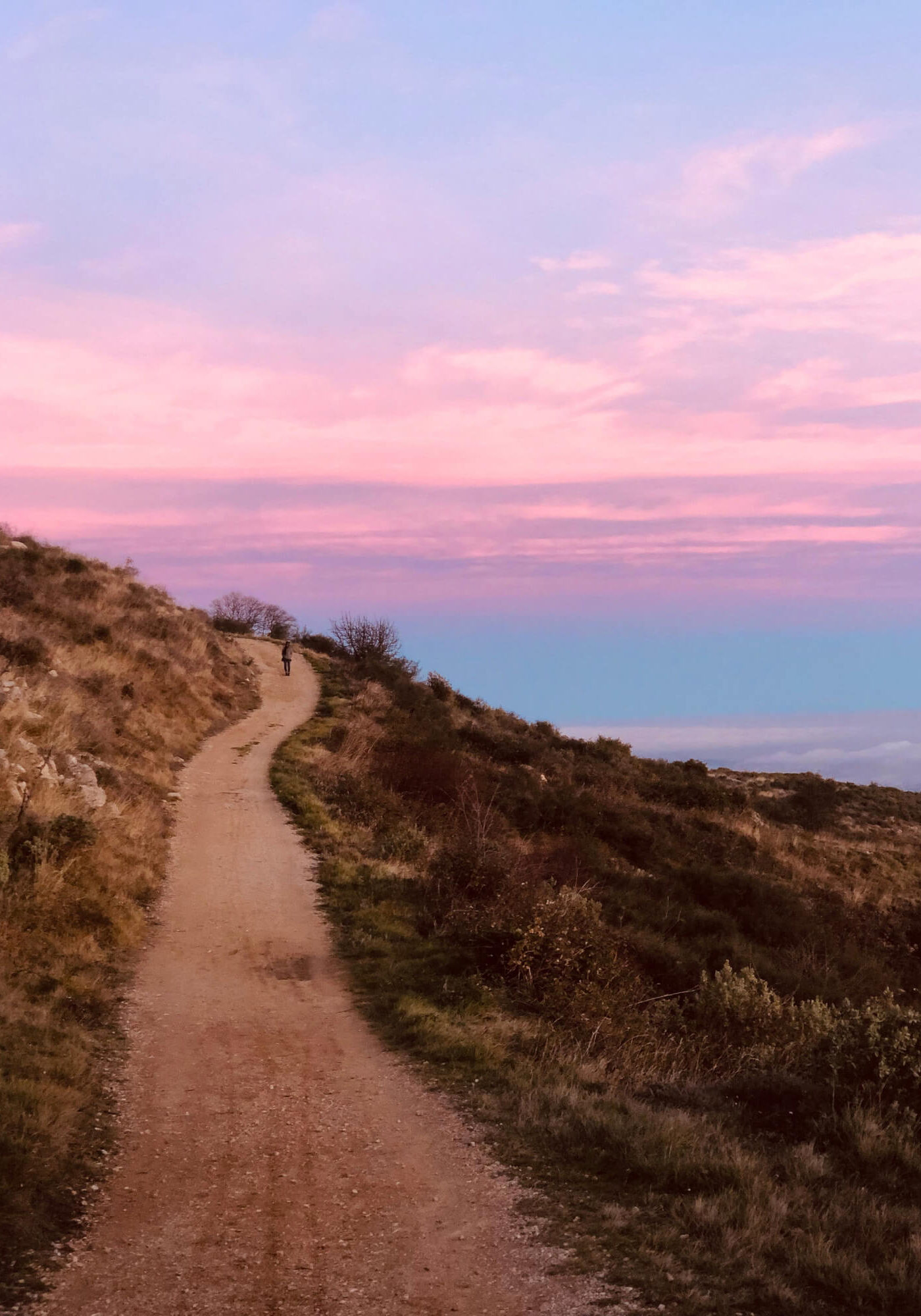 path-sunset Photo of dirt path overlooking a sunset